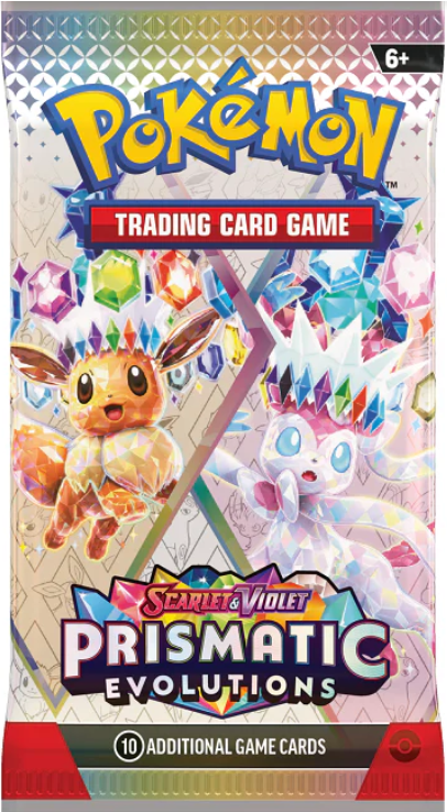 LIVE BREAK - Prismatic Evolutions 3 Booster Packs